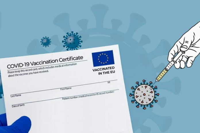 certificat vaccin