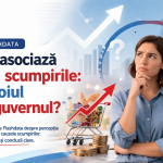ANALIZĂ Flashdata – Cu cine asociază românii scumpirile: cu războiul sau cu guvernul?