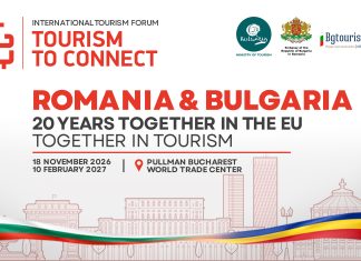 T2C – Tourism to Connect reunește companiile din turism din Bulgaria și România sub deviza „20 de ani împreună în Uniunea Europeană. Împreună în turism”